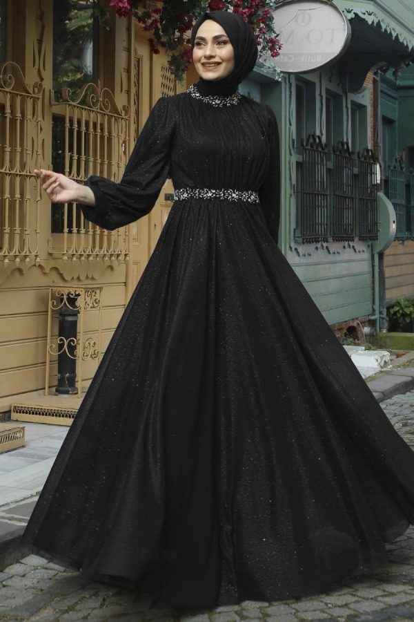 Classy Rhinestone Elegance Dress