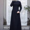 Simple Black Pearl Dress